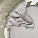 Husa saltea rotunda patut bebe copii cu elastic, 70 x 70 cm, gri (3)